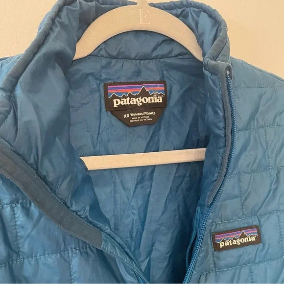 Patagonia Nano Puff Insulated Blue Jacket Women’s Size: XS - Picture 9 of 10